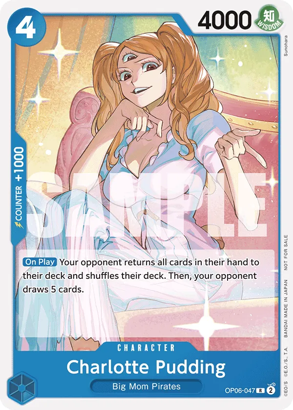 Charlotte Pudding OP06-047 One Piece card