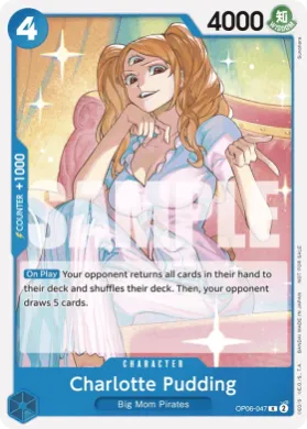 Charlotte Pudding (UP OP06-047) Unnumbered Promos