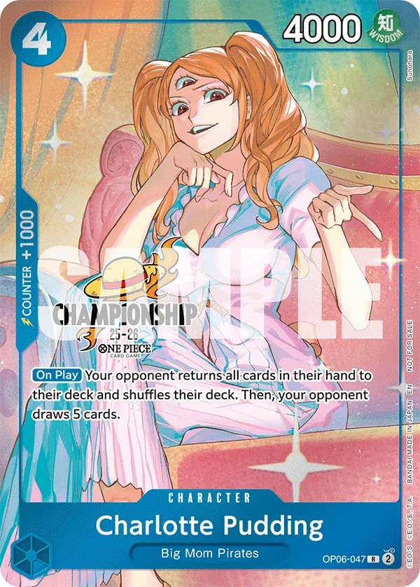 Charlotte Pudding OP06-047 One Piece card