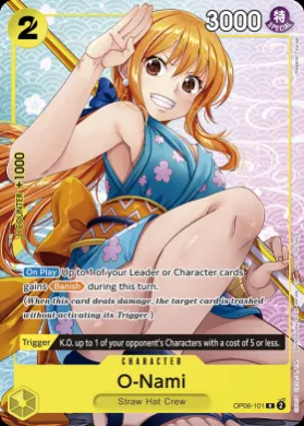 O-Nami (UP OP06-101) Unnumbered Promos