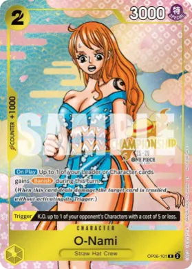 O-Nami (UP OP06-101) Unnumbered Promos