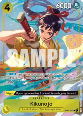 Kikunojo (UP OP06-104) Unnumbered Promos