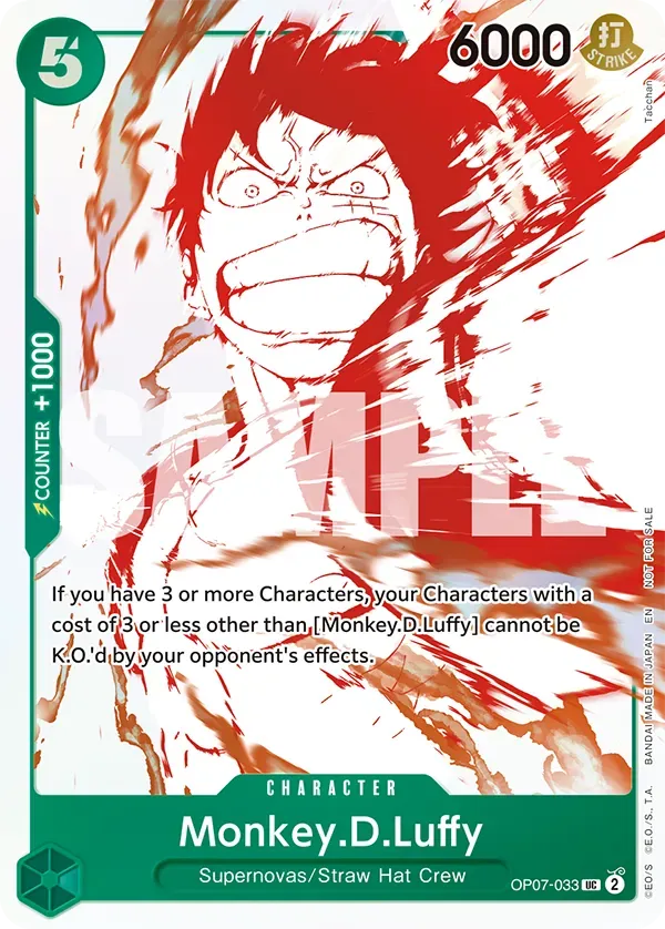Monkey.D.Luffy OP07-033 One Piece card