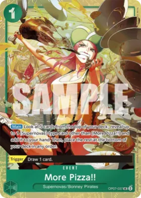 More Pizza!! (UP OP07-037) Unnumbered Promos