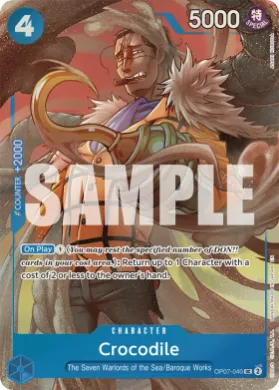 Crocodile (UP OP07-040) Unnumbered Promos