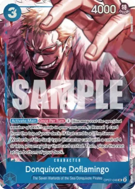 Donquixote Doflamingo (UP OP07-048) Unnumbered Promos
