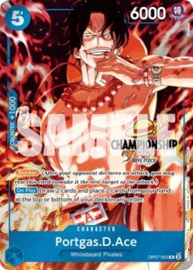 Portgas.D.Ace (UP OP07-053) Unnumbered Promos
