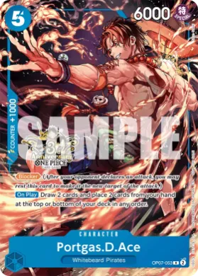 Portgas.D.Ace (UP OP07-053) Unnumbered Promos