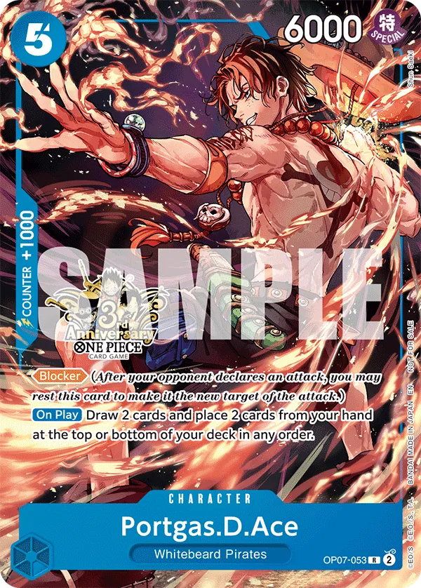 Portgas.D.Ace OP07-053 One Piece card