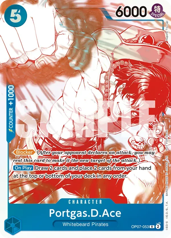 Portgas.D.Ace OP07-053 One Piece card