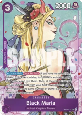 Black Maria (UP OP08-074) Unnumbered Promos