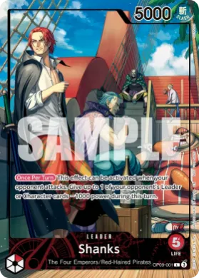 Shanks (UP OP09-001) Unnumbered Promos