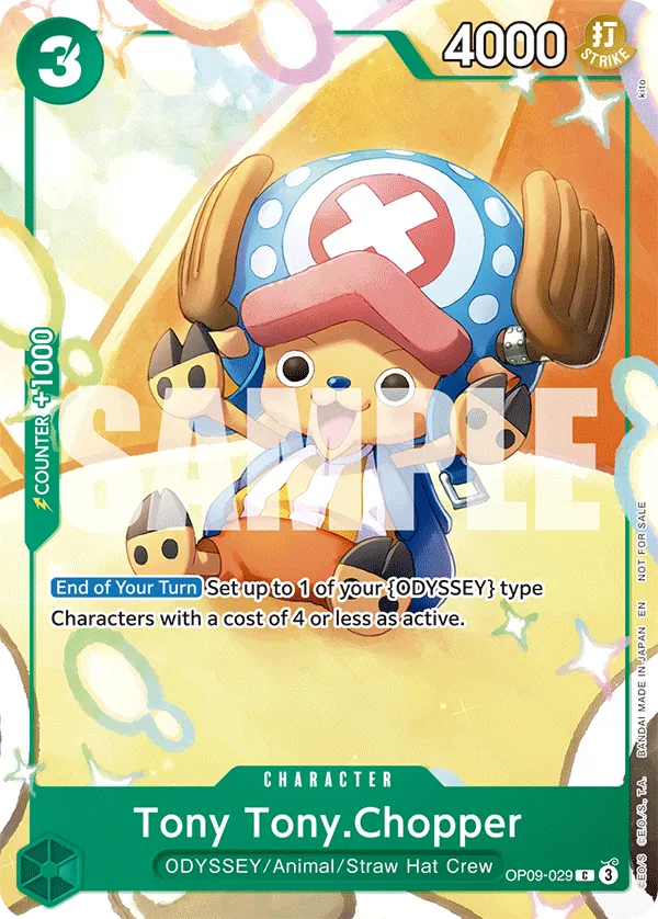 Tony Tony.Chopper OP09-029 One Piece card