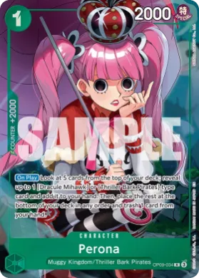 Perona (UP OP09-034) Unnumbered Promos