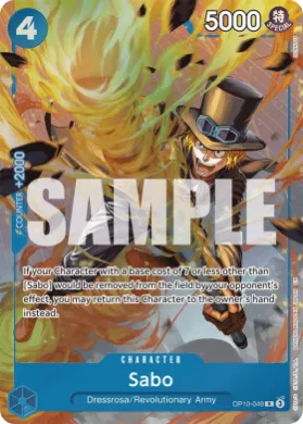 Sabo (UP OP10-049) Unnumbered Promos