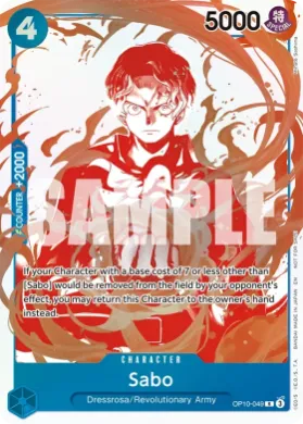 Sabo (UP OP10-049) Unnumbered Promos