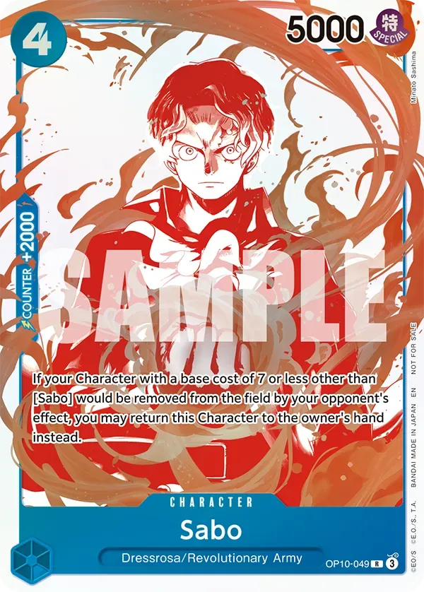 Sabo OP10-049 One Piece card