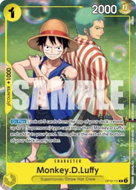 Monkey.D.Luffy (UP OP10-111) Unnumbered Promos