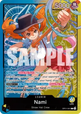 Nami (UP OP11-041) Unnumbered Promos