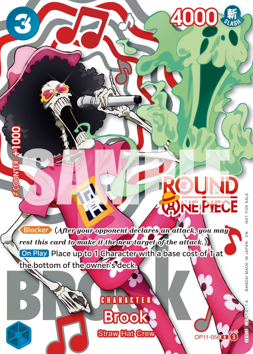 Brook OP11-056 One Piece card