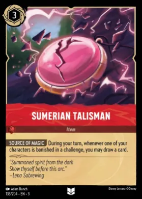 Sumerian Talisman (3INK 133) Into the Inklands