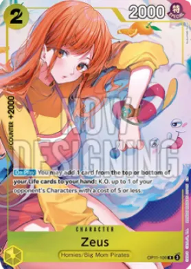 Zeus (UP OP11-106) Unnumbered Promos