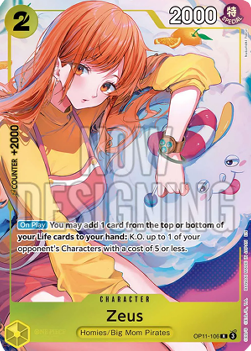 Zeus OP11-106 One Piece card
