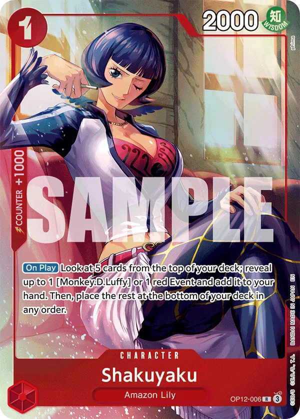 Shakuyaku OP12-006 One Piece card