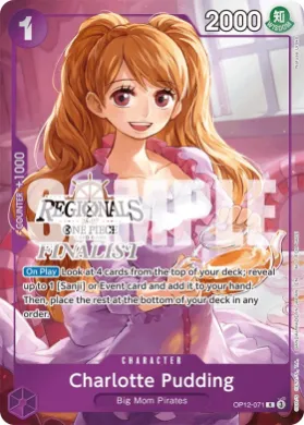 Charlotte Pudding (UP OP12-071) Unnumbered Promos