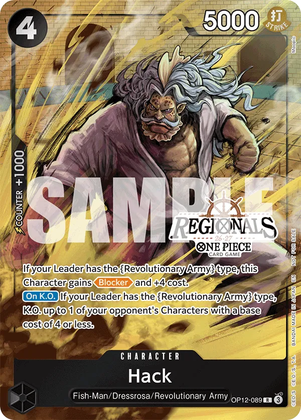 Hack OP12-089 One Piece card