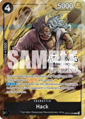 Hack (UP OP12-089) Unnumbered Promos