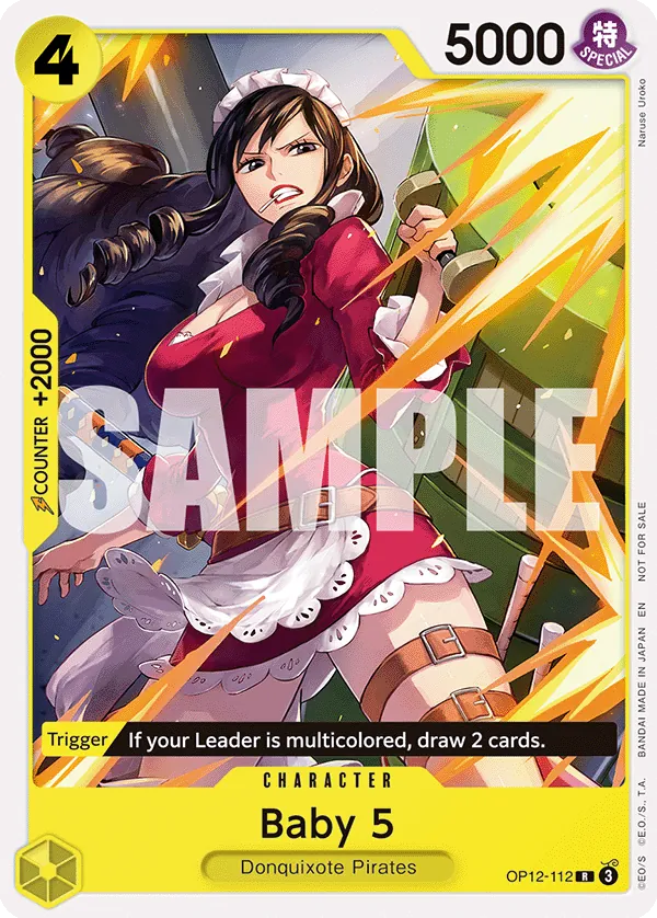 Baby 5 OP12-112 One Piece card