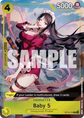 Baby 5 (UP OP12-112) Unnumbered Promos