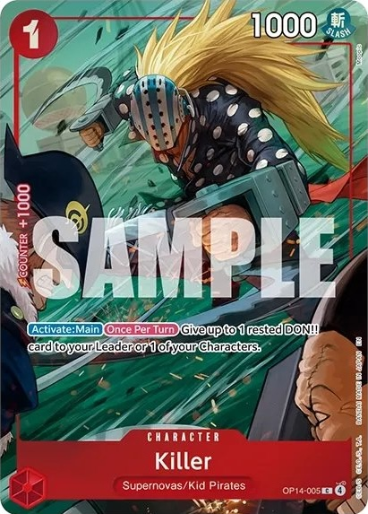 Killer OP14-005 One Piece card