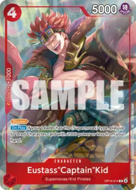 Eustass"Captain"Kid (UP OP14-014) Unnumbered Promos
