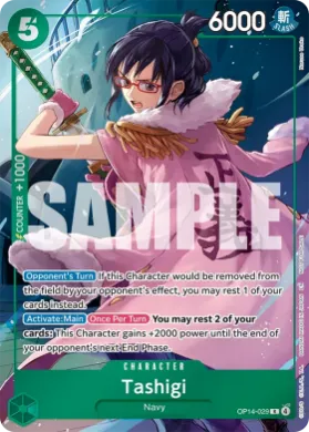 Tashigi (UP OP14-029) Unnumbered Promos