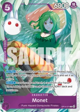 Monet (UP OP14-074) Unnumbered Promos
