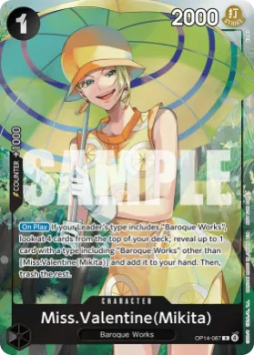 Miss.Valentine(Mikita) (UP OP14-087) Unnumbered Promos