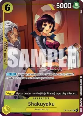 Shakuyaku (UP OP14-107) Unnumbered Promos