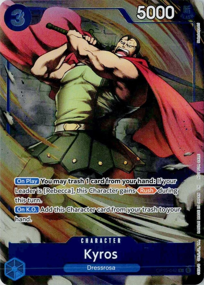 Kyros OP15-042 One Piece card