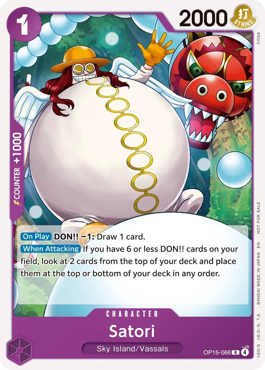 Satori OP15-066 One Piece card