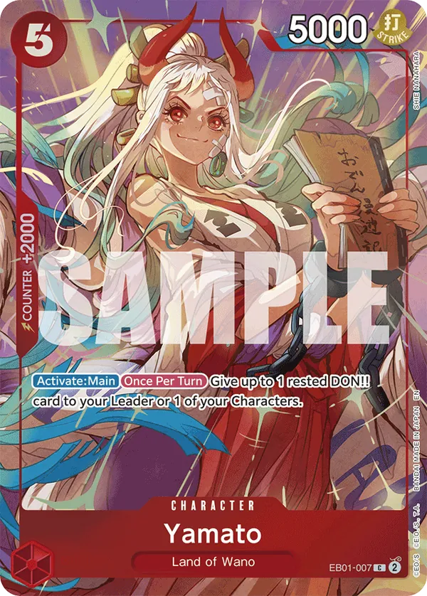 Yamato EB01-007 One Piece card
