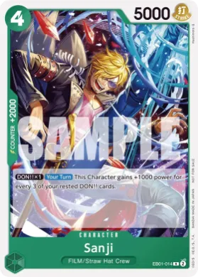 Sanji (UP EB01-014) Unnumbered Promos