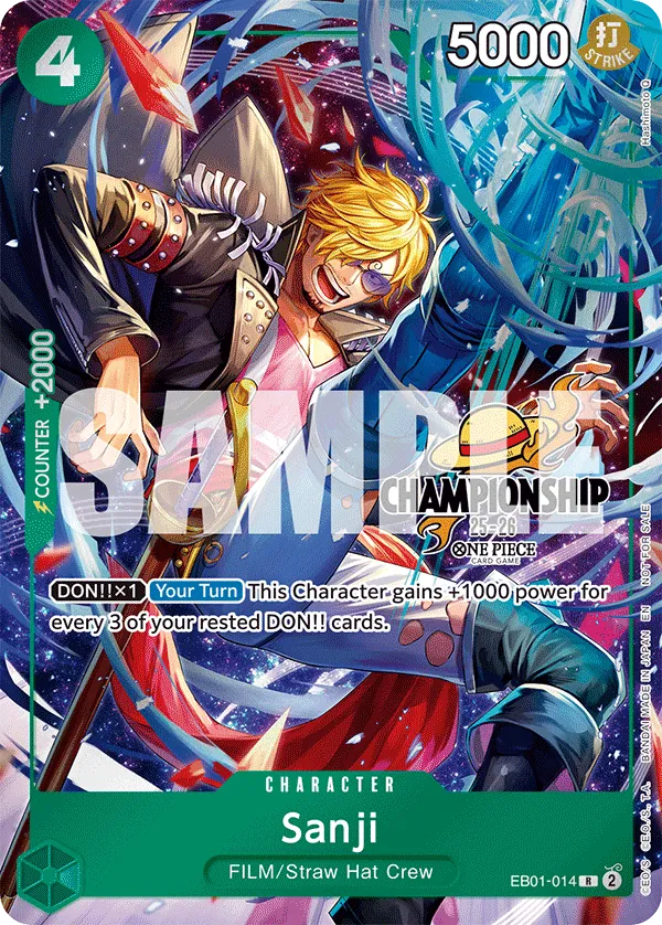 Sanji EB01-014 One Piece card