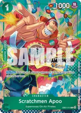 Scratchmen Apoo (UP EB01-015) Unnumbered Promos