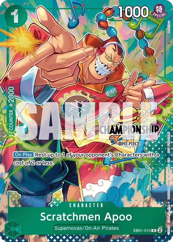 Scratchmen Apoo EB01-015 One Piece card