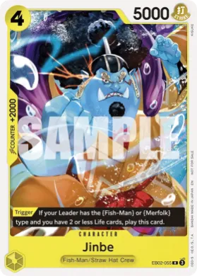 Jinbe (UP EB02-055) Unnumbered Promos