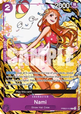 Nami (UP PRB02-012) Unnumbered Promos