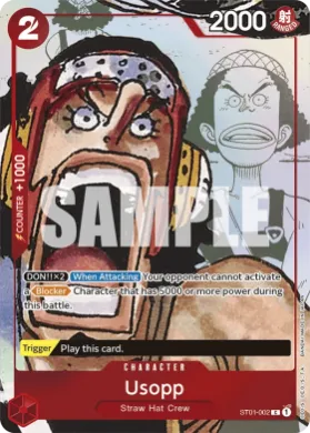 Usopp (UP ST01-002) Unnumbered Promos