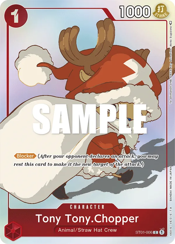 Tony Tony.Chopper ST01-006 One Piece card